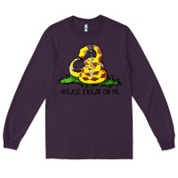 Plum please tread on me Long Sleeve Tee - artisFamous