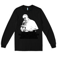 Black pope mc Long Sleeve Tee - artisFamous