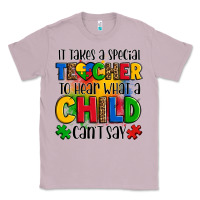 Lilac it takes a special teacher to hear what a child can't say Classic Tee - OliviaCreatesArt
