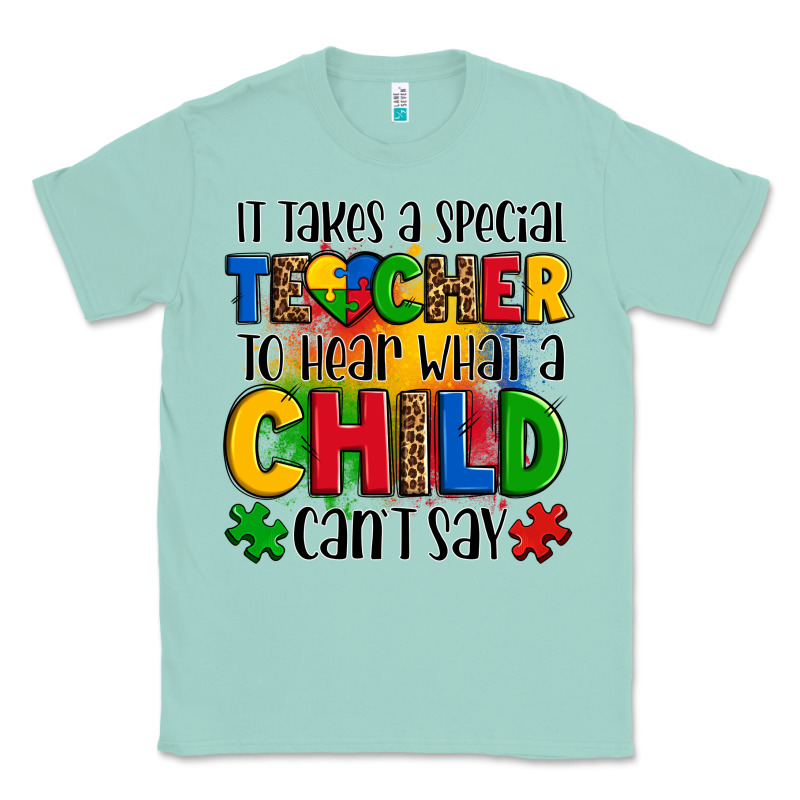 It Takes A Special Teacher To Hear What A Child Can't Say Classic Tee by OliviaCreatesArt | Teevron
