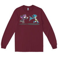 Burgundy ozzy loves bats Long Sleeve Tee - artisFamous