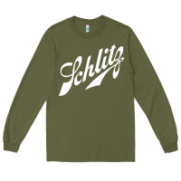 Army Green schlitz Long Sleeve Tee - artisFamous