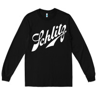 Black schlitz Long Sleeve Tee - artisFamous