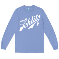Colony Blue schlitz Long Sleeve Tee - artisFamous
