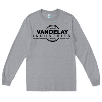 Heather Grey vandelay industries Long Sleeve Tee - artisFamous
