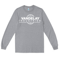 Heather Grey vandelay industries Long Sleeve Tee - artisFamous