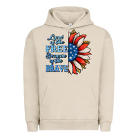 Pigment French Oak Patriotic Sunflower Urban Hoodie - Jasminsmagicworld