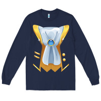 Navy beauty and the beast coat costume halloween t shirt Long Sleeve Tee - artisFamous