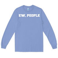 Colony Blue Ew people Long Sleeve Tee - artisFamous