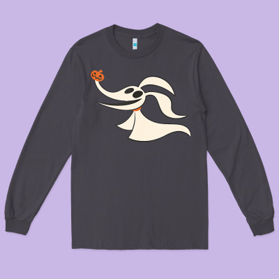 Halloween Nightmare Before Christmas Zero Tank Top Long Sleeve Tee Designed By Artisfamous