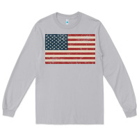 Moon Dust american flag Long Sleeve Tee - artisFamous