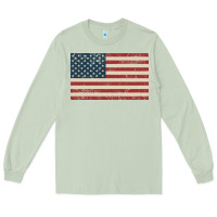 Matcha american flag Long Sleeve Tee - artisFamous