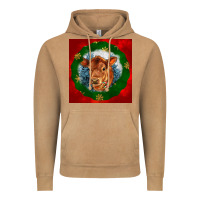 Vintage Camel christmas red angus calf head Vintage Hoodie - LillyAllenDesigns