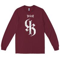 Burgundy popart kk downing kk priest Long Sleeve Tee - artisFamous