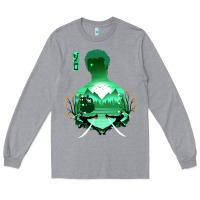 Heather Grey Zoro Long Sleeve Tee - artisFamous