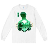 White Zoro Long Sleeve Tee - artisFamous