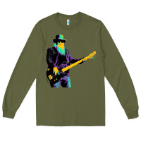 Army Green legends bassis dusty hill Long Sleeve Tee - artisFamous