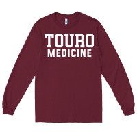 Burgundy touro medicine Long Sleeve Tee - artisFamous