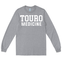 Heather Grey touro medicine Long Sleeve Tee - artisFamous