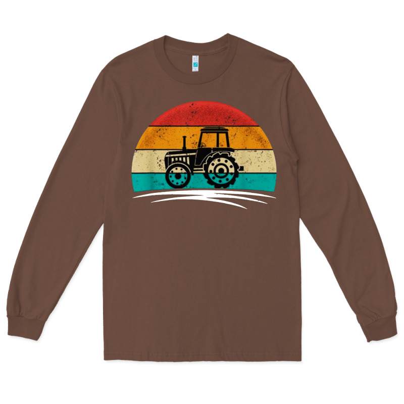 Vintage Tractor Long Sleeve Tee by artisFamous | Teevron