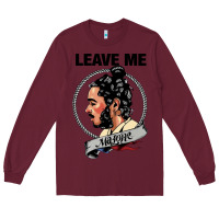 Burgundy leave me malone merch Long Sleeve Tee - artisFamous