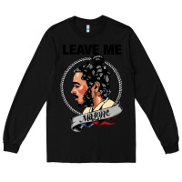 Black leave me malone merch Long Sleeve Tee - artisFamous