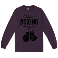 Plum boxing gym classic Long Sleeve Tee - artisFamous