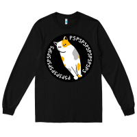 Black calico cat Long Sleeve Tee - artisFamous
