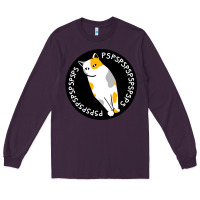 Plum calico cat Long Sleeve Tee - artisFamous