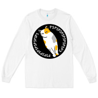 White calico cat Long Sleeve Tee - artisFamous