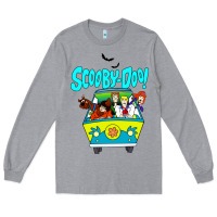 Heather Grey scooby doo Long Sleeve Tee - artisFamous