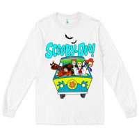 White scooby doo Long Sleeve Tee - artisFamous