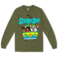Army Green scooby doo Long Sleeve Tee - artisFamous