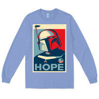 Colony Blue boba fett for president Long Sleeve Tee - artisFamous