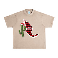 French Oak Merry Christmas Urban Heavy Tee - CowhideDigitalArt