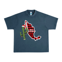 Midnight Navy Merry Christmas Urban Heavy Tee - CowhideDigitalArt