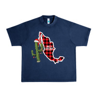 Navy Merry Christmas Urban Heavy Tee - CowhideDigitalArt