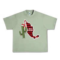 Oil Green Merry Christmas Urban Heavy Tee - CowhideDigitalArt
