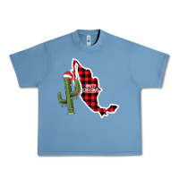 Pebble Blue Merry Christmas Urban Heavy Tee - CowhideDigitalArt