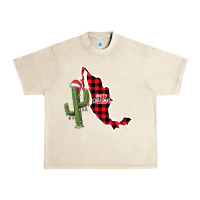 Sandshell Merry Christmas Urban Heavy Tee - CowhideDigitalArt