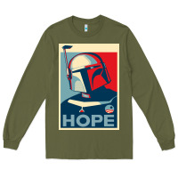 Army Green boba fett for president Long Sleeve Tee - artisFamous