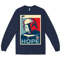 Navy boba fett for president Long Sleeve Tee - artisFamous