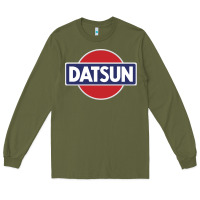 Army Green New Japanese Datsun Fanatics Long Sleeve Tee - artisFamous
