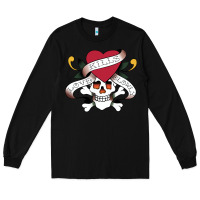 Black Funny Ed Hardy Sarcasme Saying New Long Sleeve Tee - artisFamous
