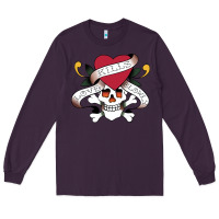 Plum Funny Ed Hardy Sarcasme Saying New Long Sleeve Tee - artisFamous