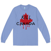 Colony Blue The Blame Canada New Long Sleeve Tee - artisFamous