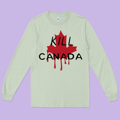 The Blame Canada New Long Sleeve Tee Designed By Artisfamous