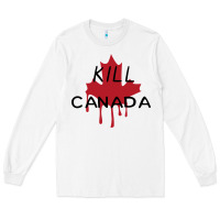 White The Blame Canada New Long Sleeve Tee - artisFamous