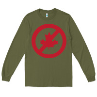 Army Green The Blame canada Long Sleeve Tee - artisFamous