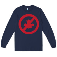 Navy The Blame canada Long Sleeve Tee - artisFamous